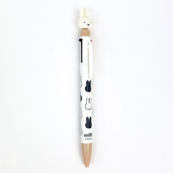日本製 Miffy 公仔頭3色筆