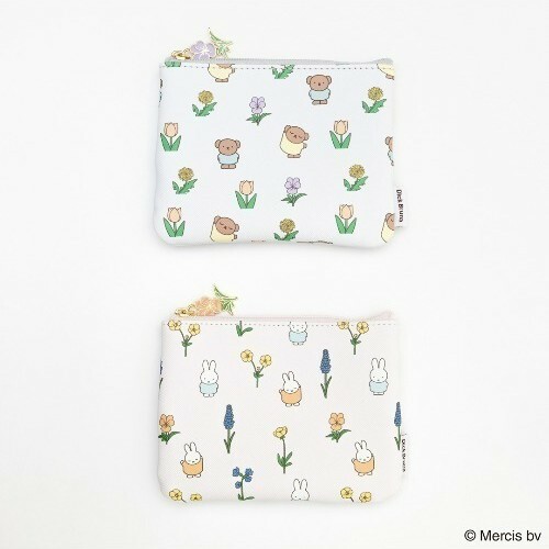 日本 Miffy 花花系列 紙巾拉鏈袋