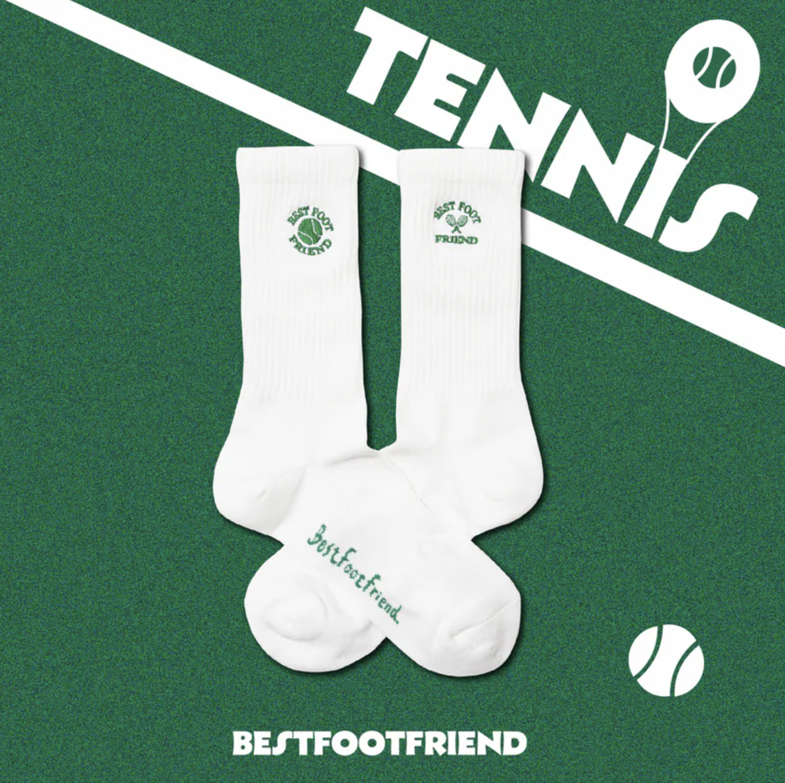 BFF Tennis Sock BF24025 2色