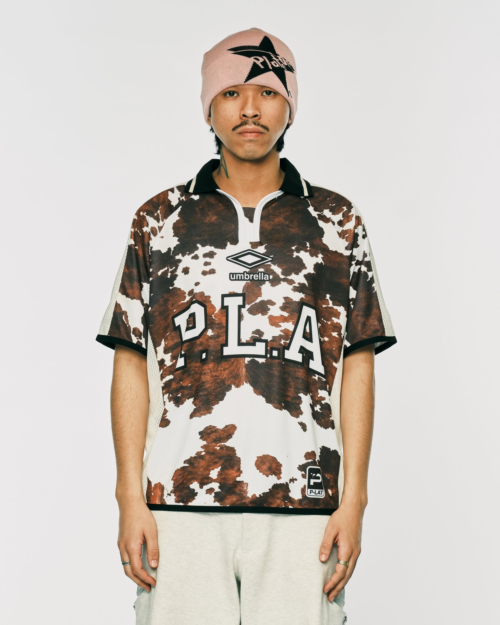 PLATEAU STUDIO / Cowhide jersey