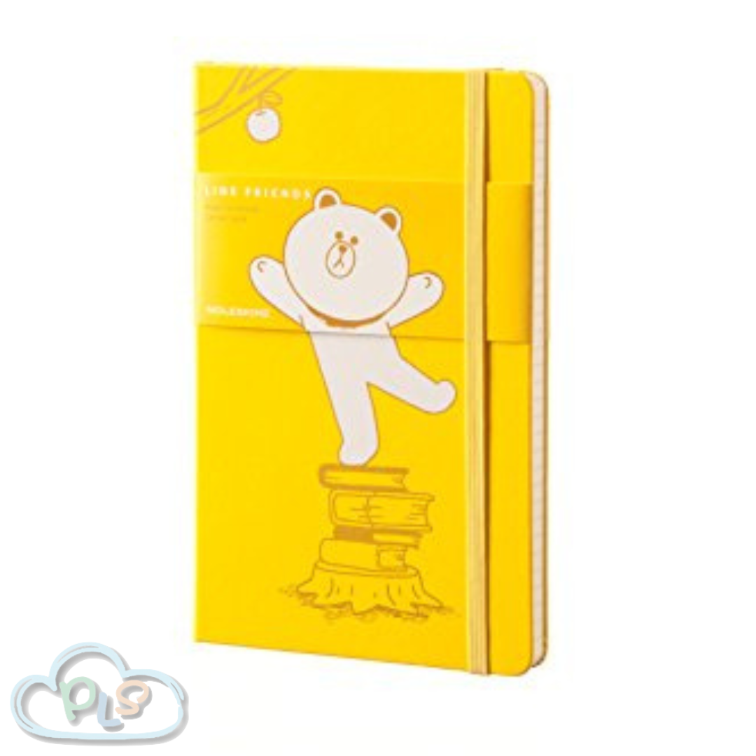 現貨 筆記本 (Liner/L) 黃色 Line Friend MOLESKINE #92046