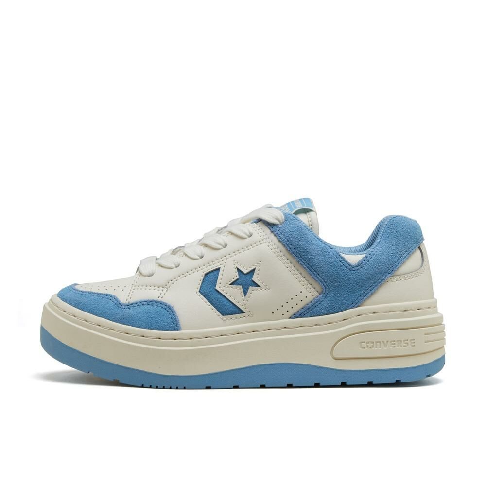 Converse Weapon Plts SD OX 日本限定 北卡藍 天空藍 白色 增高 厚底 復古鞋 34202190