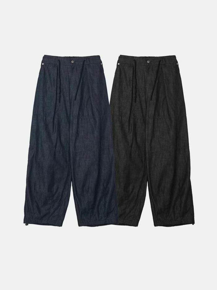 淨色可束腳鬆身褲 2S1-004P