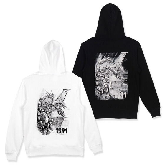 224629 Pbandai 預訂 2025/4月 ゴジラ　モノクロデザインパーカー　メカキングギドラ