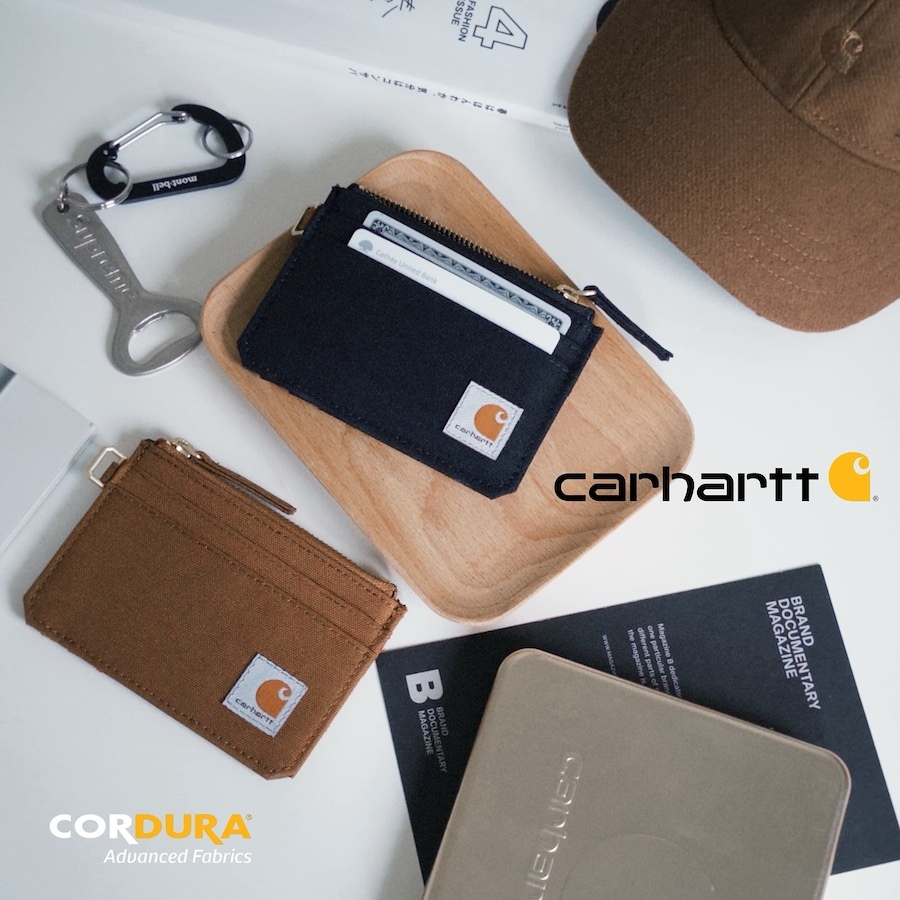 🇺🇸 CARHARTT  CORDURA® Nylon 織標Logo 零錢卡包