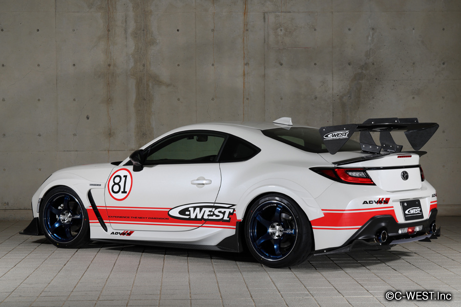 C-WEST GT-WING CARBON 尾翼 TOYOTA GR86 2022-