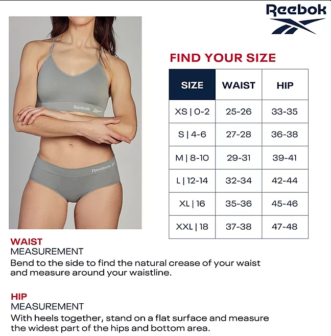 【預購】REEBOK G020551 女裝無痕內褲