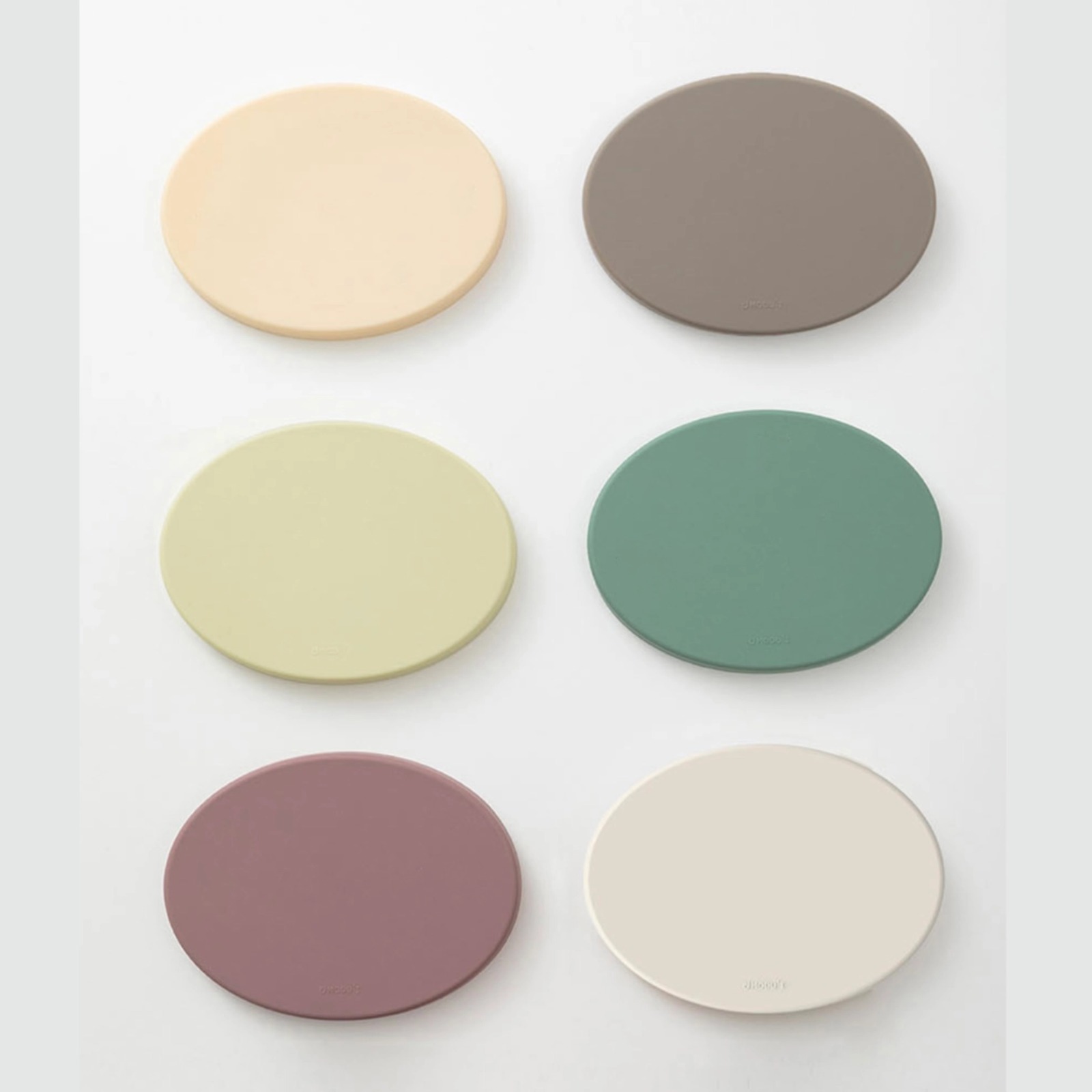 鉑金矽膠分隔吸盤餐盤蓋 (純色)