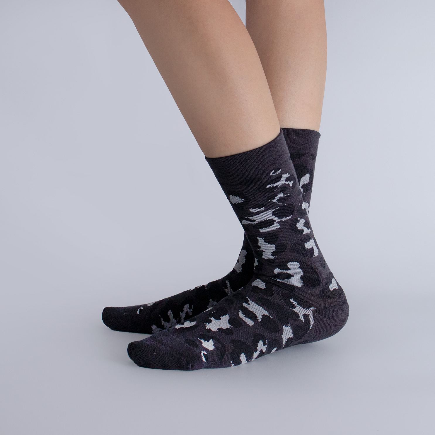 黑豹｜巴黎設計師款．壓力3/4襪