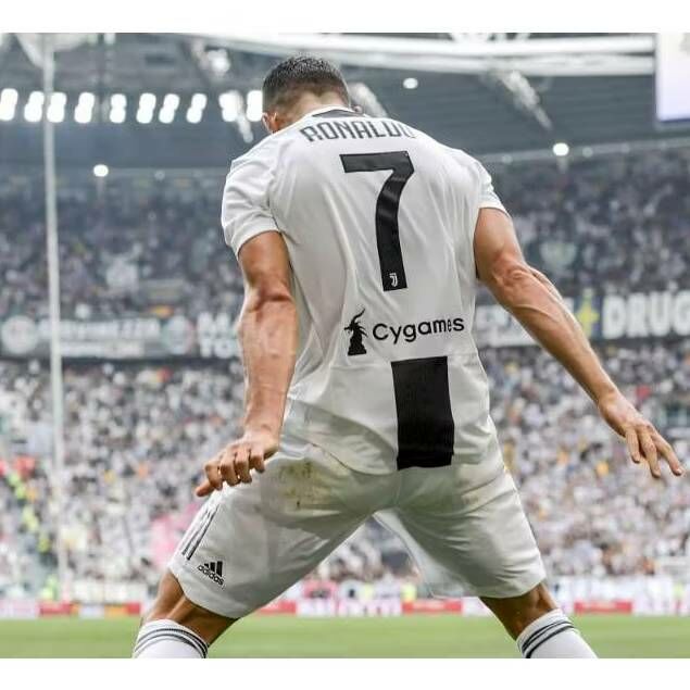 【現貨】 ADIDAS C羅 Ronaldo CR 7尤文圖斯 Juve 義甲 2018/19 客場球衣 CF3488