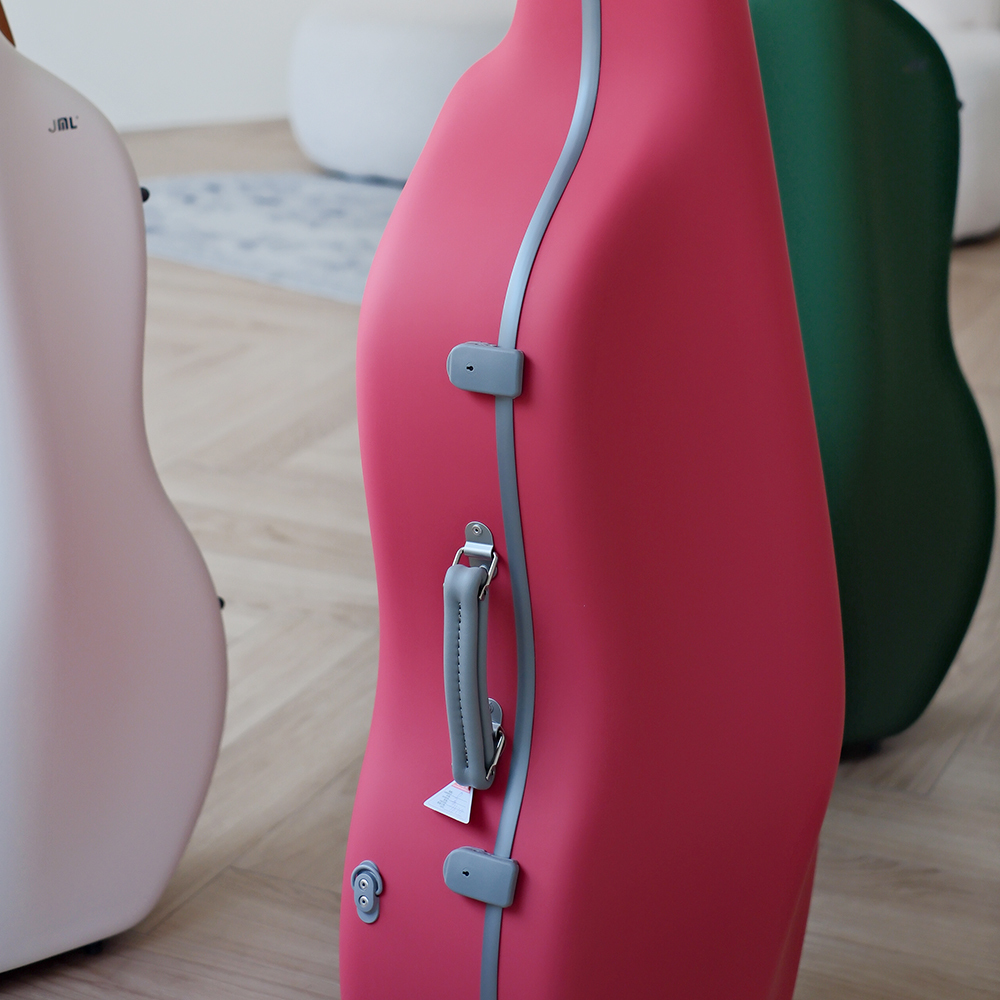 JML 柔肌系列 大提琴盒 (紅色)