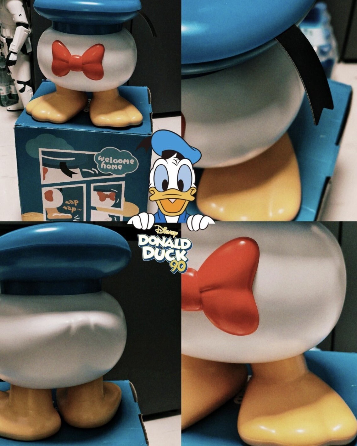 【代購】FANTAX SUNDAY HOME 唐老鴨小矮凳