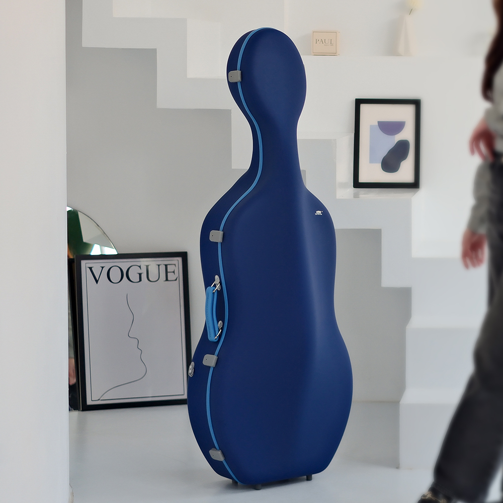 JML 柔肌系列 大提琴盒 (藍色)