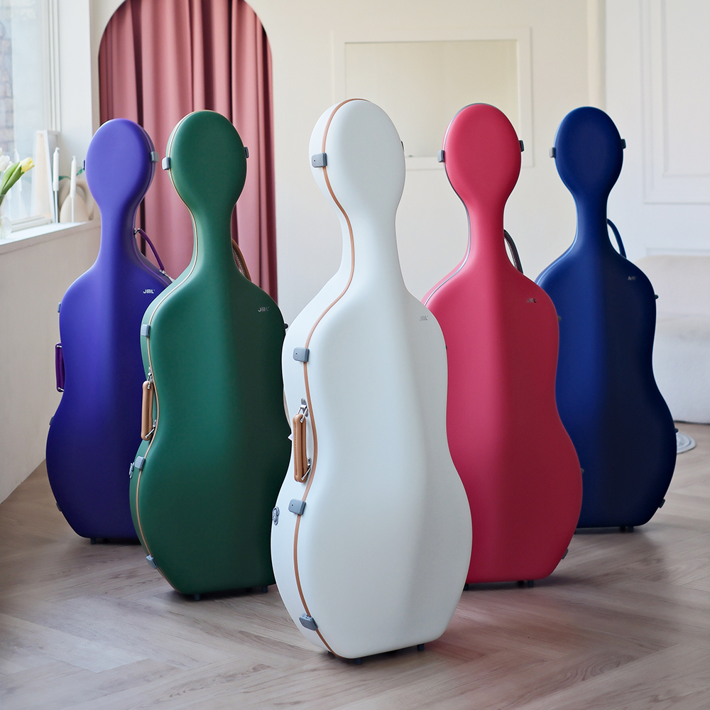 JML 柔肌系列 大提琴盒 (白色)