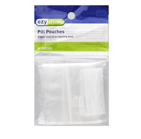 美國【EzyDose】防潮便攜藥袋 (1包50裝)