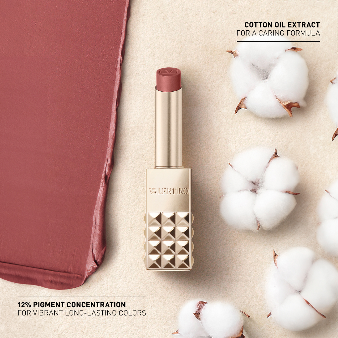 VALENTINO BEAUTY 高訂持色霧感唇膏 134R 豆沙裸棕