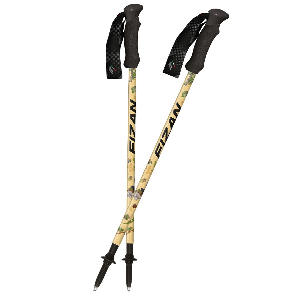 【FIZAN】超輕三節式健行登山杖2入特惠組 八通關古道棕 / FZS24.7102.TBG