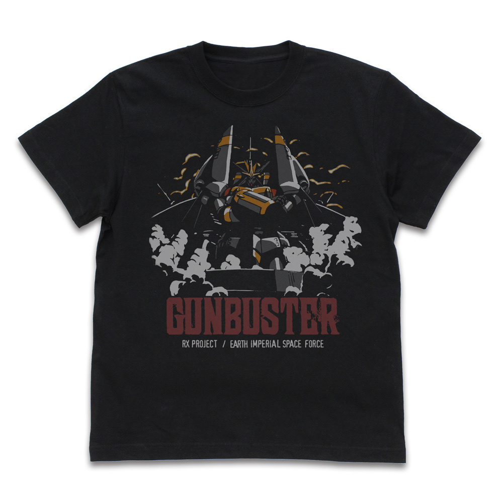 Cospa 0217 発進！ガンバスターTシャツ [トップをねらえ！] BLACK