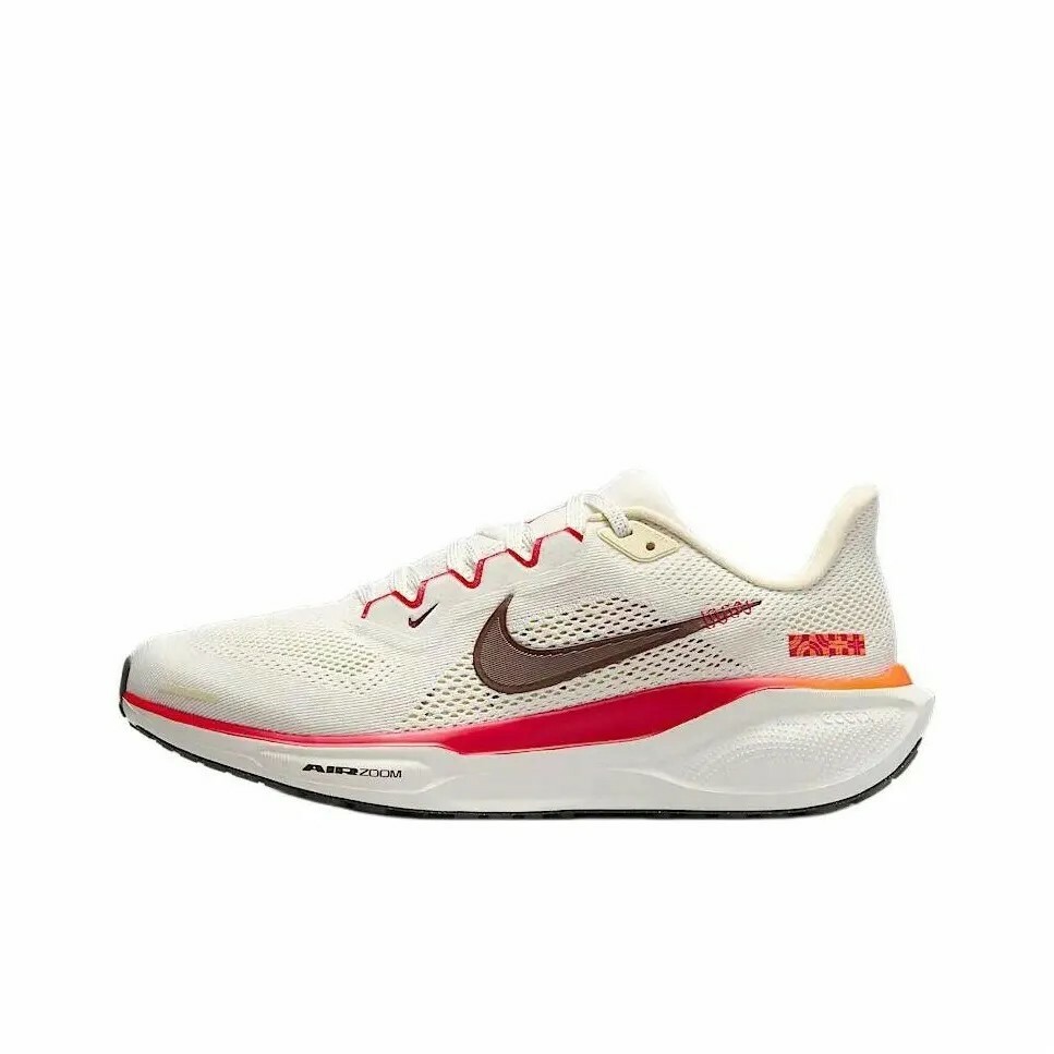 W Nike Air Zoom Pegasus 41 慢跑鞋 白粉 蛇年 HV5985-101