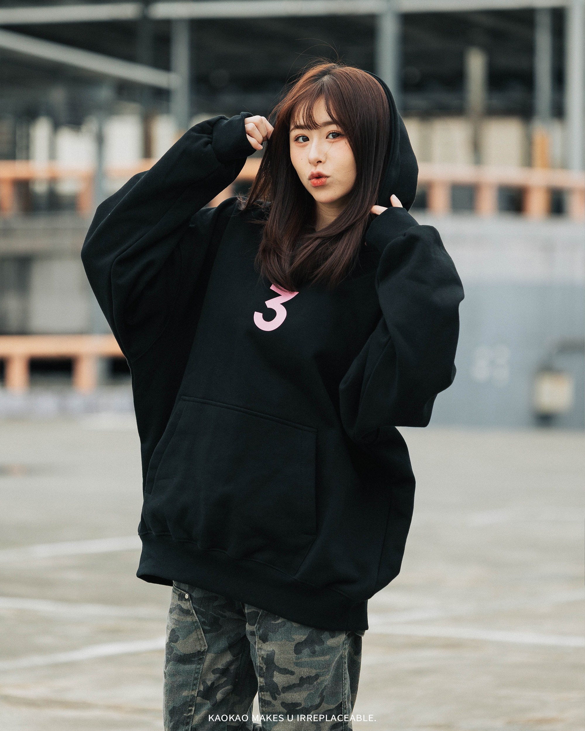 INNERSECT 三生萬物 前3後三點 變色 經典帽T【INN24FWTHD369】