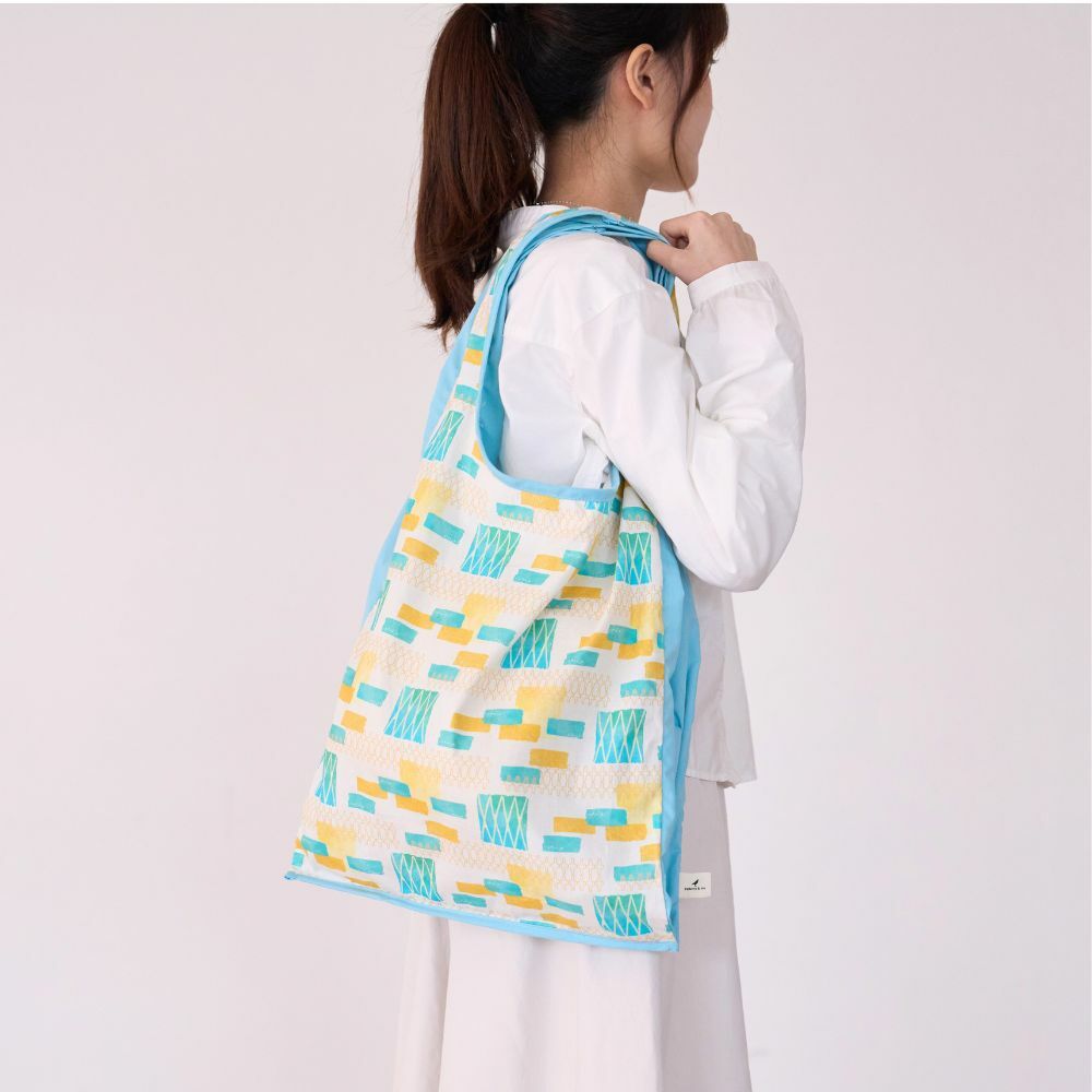 Middle Size Bag/Begonia Glass Pattern No.12/Spring Plum Red