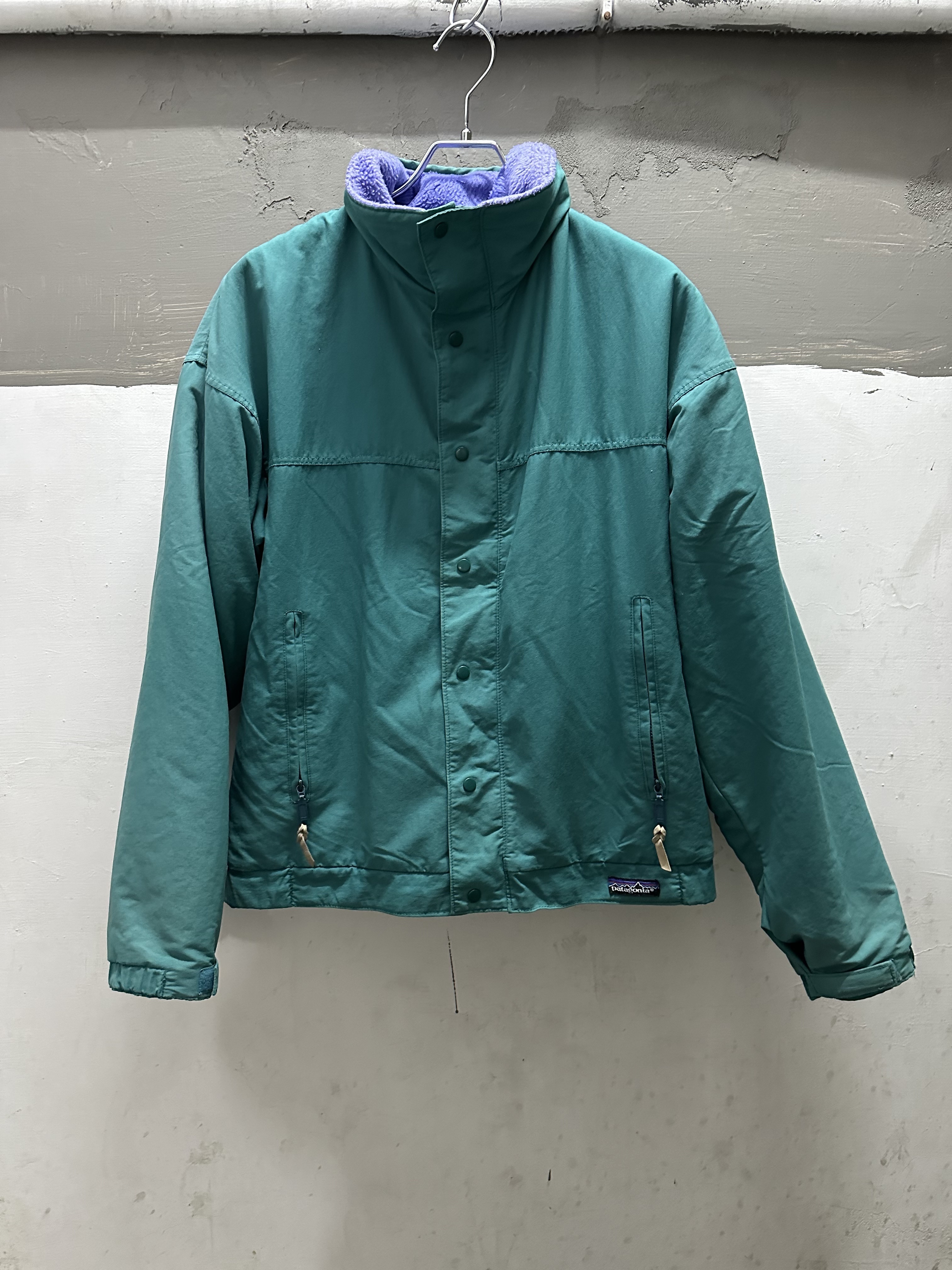 80s patagonia Shell Jacket W/Fleece Line