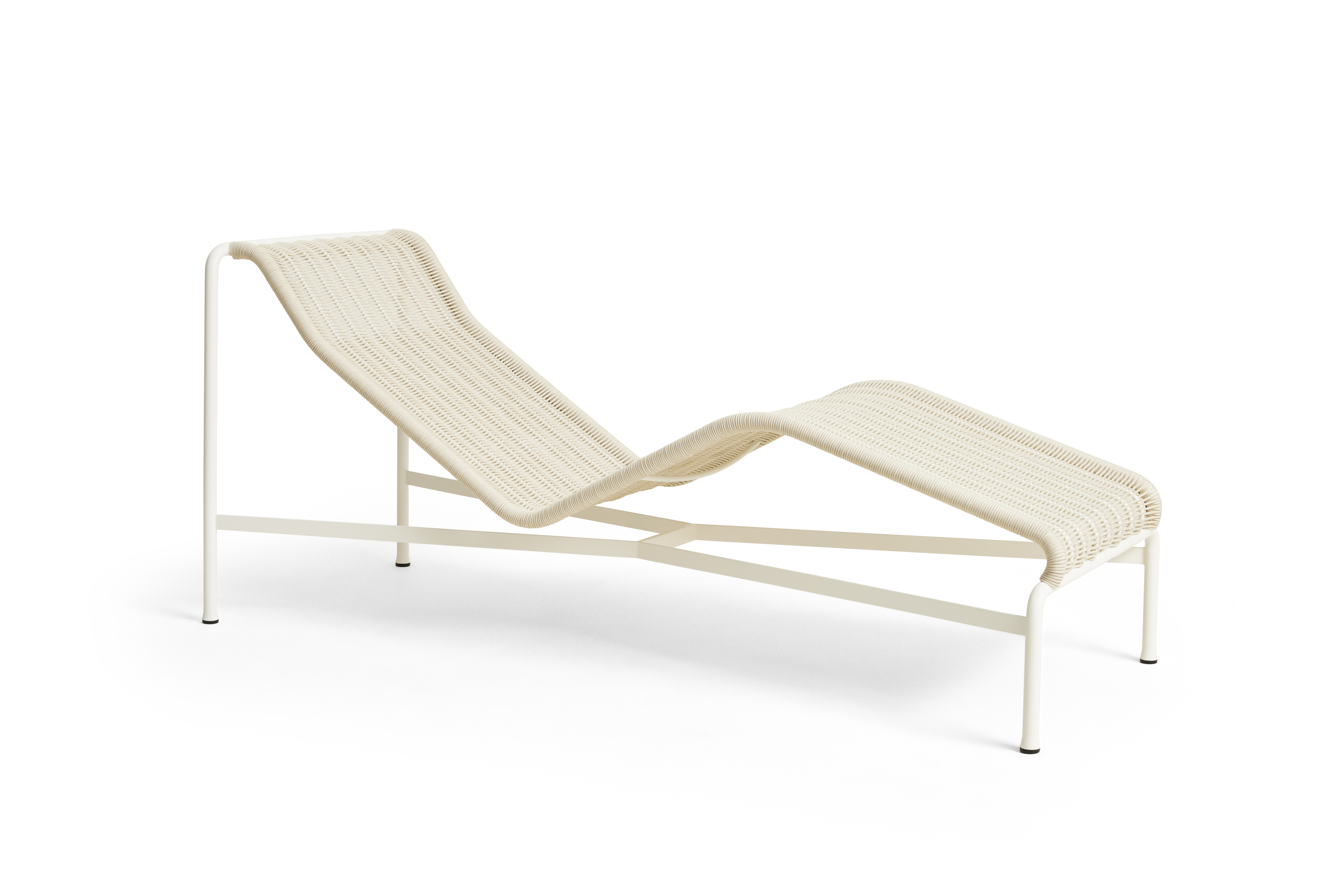 Palissade Cord Chaise Lounge / 格柵編繩躺椅