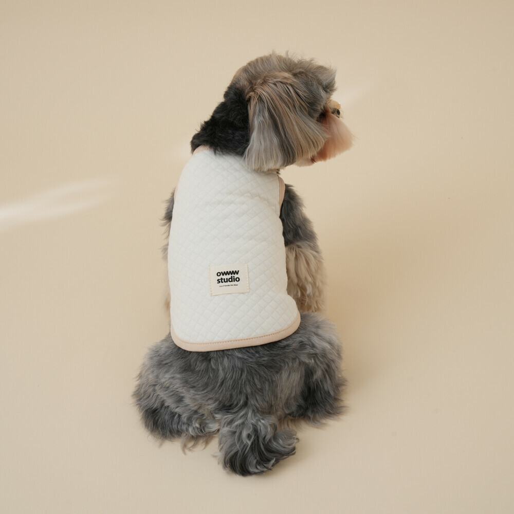 OWWW STUDIO 無標有機棉 前釦背心