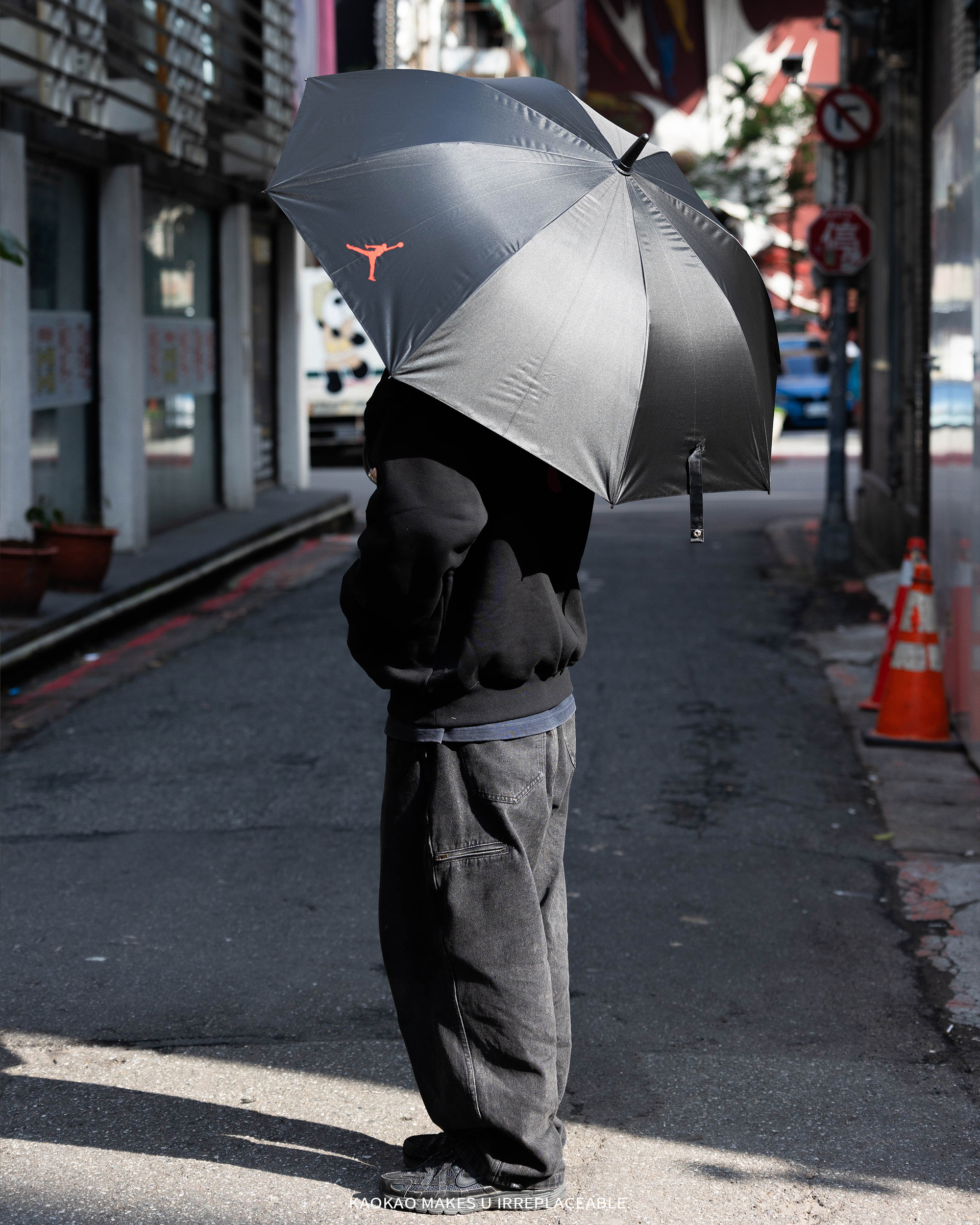 JORDAN 紅色飛人 23吋大雨傘 晴雨傘 PSCPSP-JEB