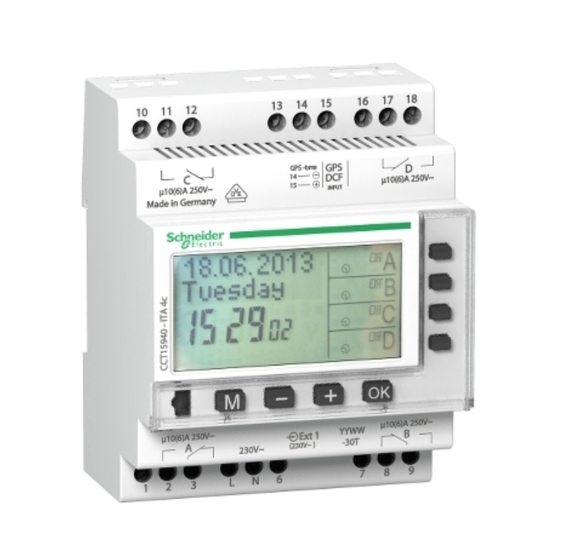 R268 Schneider 數碼時間掣