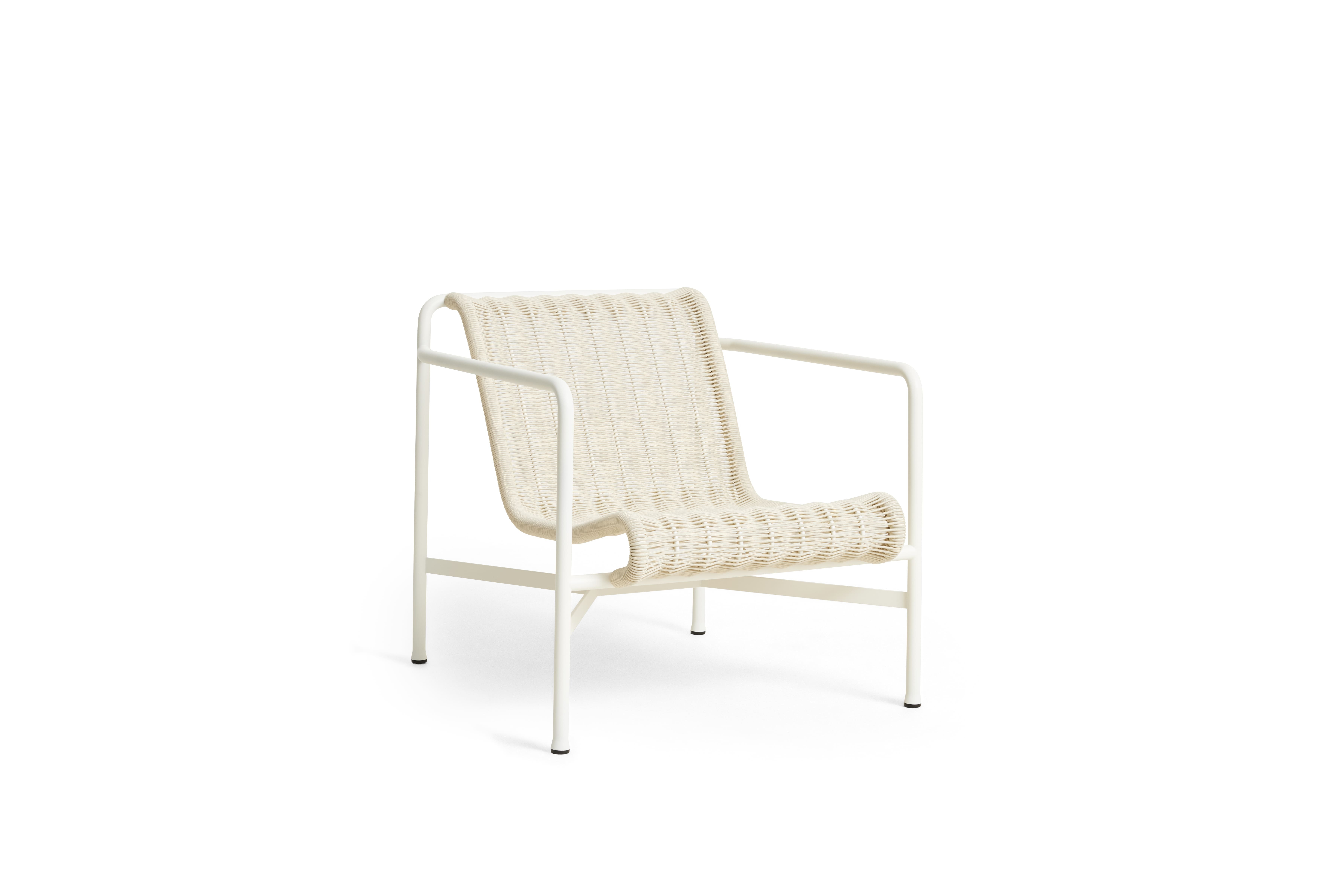 Palissade Cord Lounge Chair Low / 格柵編繩低背休閒椅