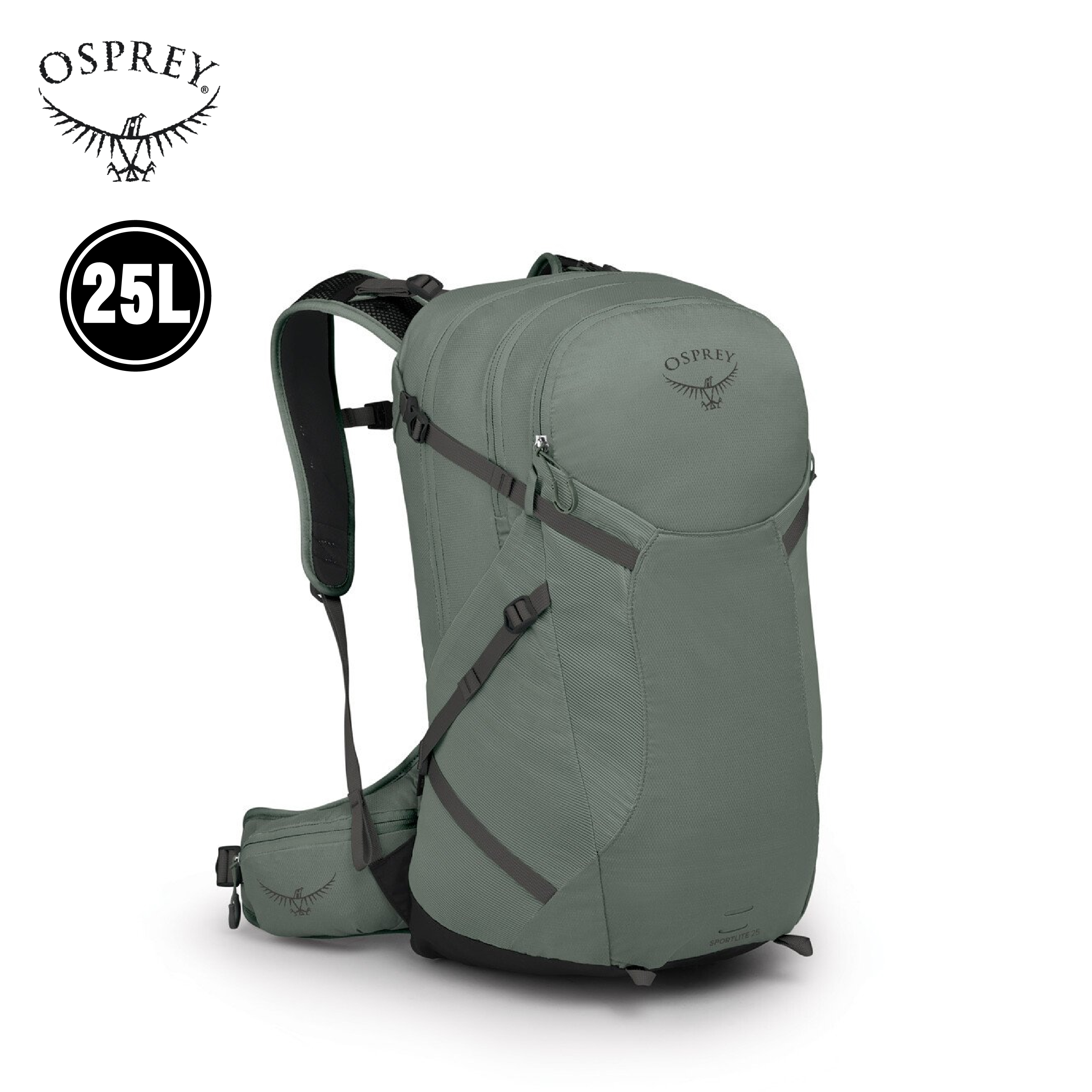 OSPREY 美國 Sportlite 25L M/L (松葉綠) 健行/旅行/登山/通勤背包 71OS004081