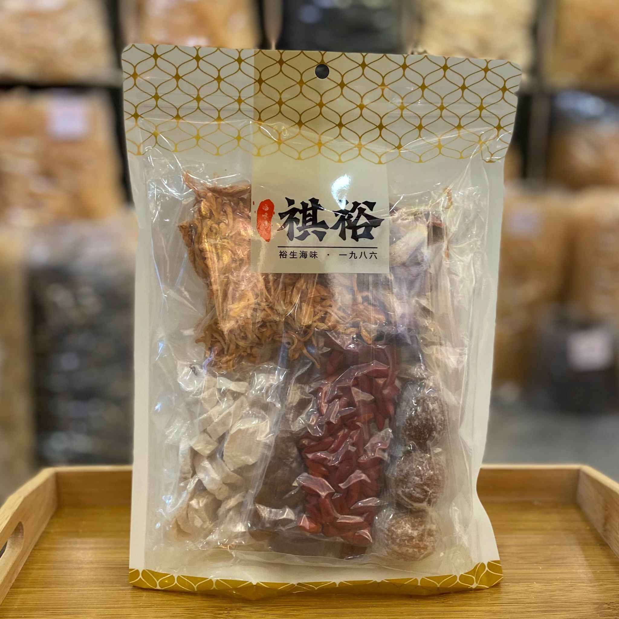 紅菇北芪當歸蟲草花淮山湯