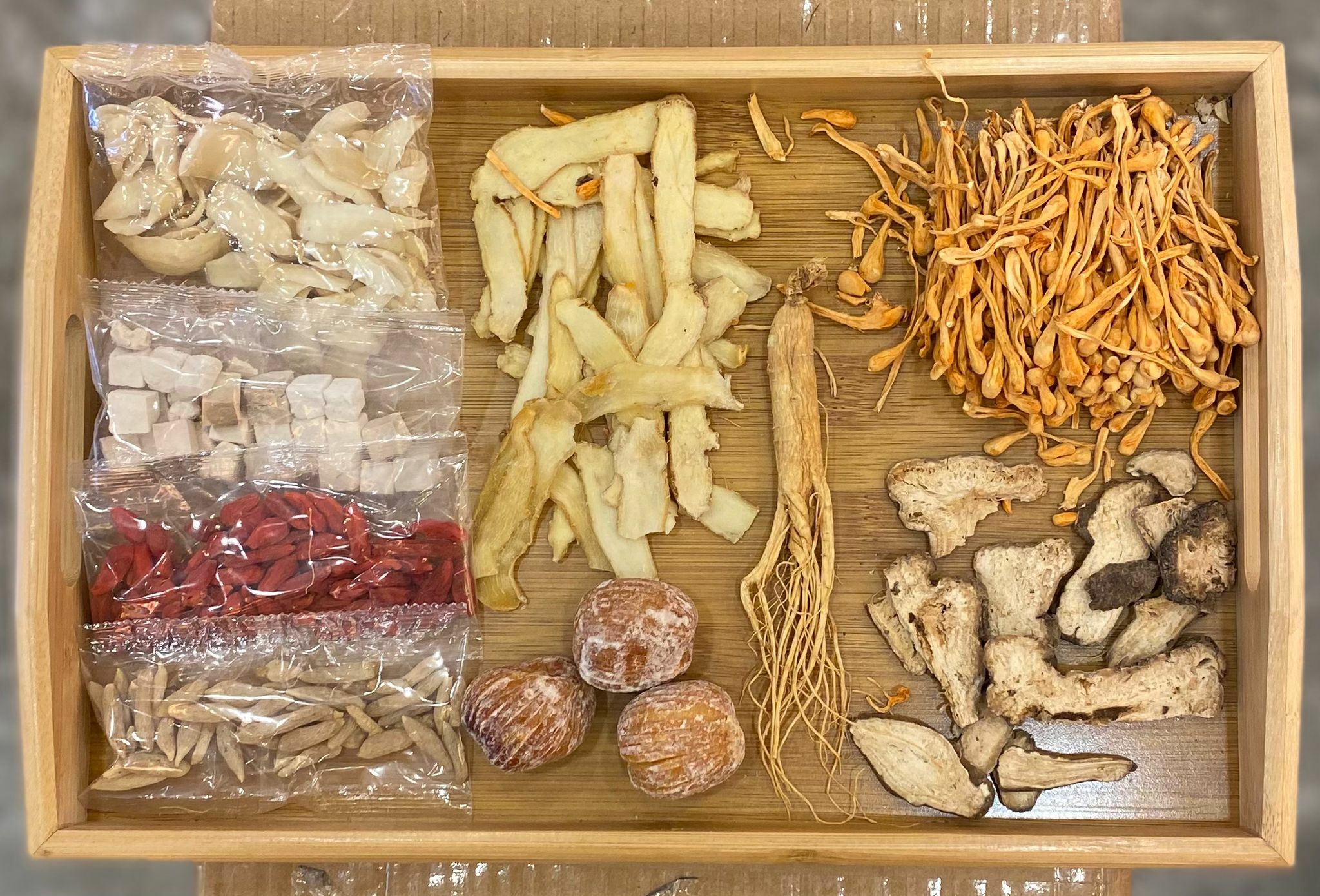 生曬參雲苓白朮四君子湯