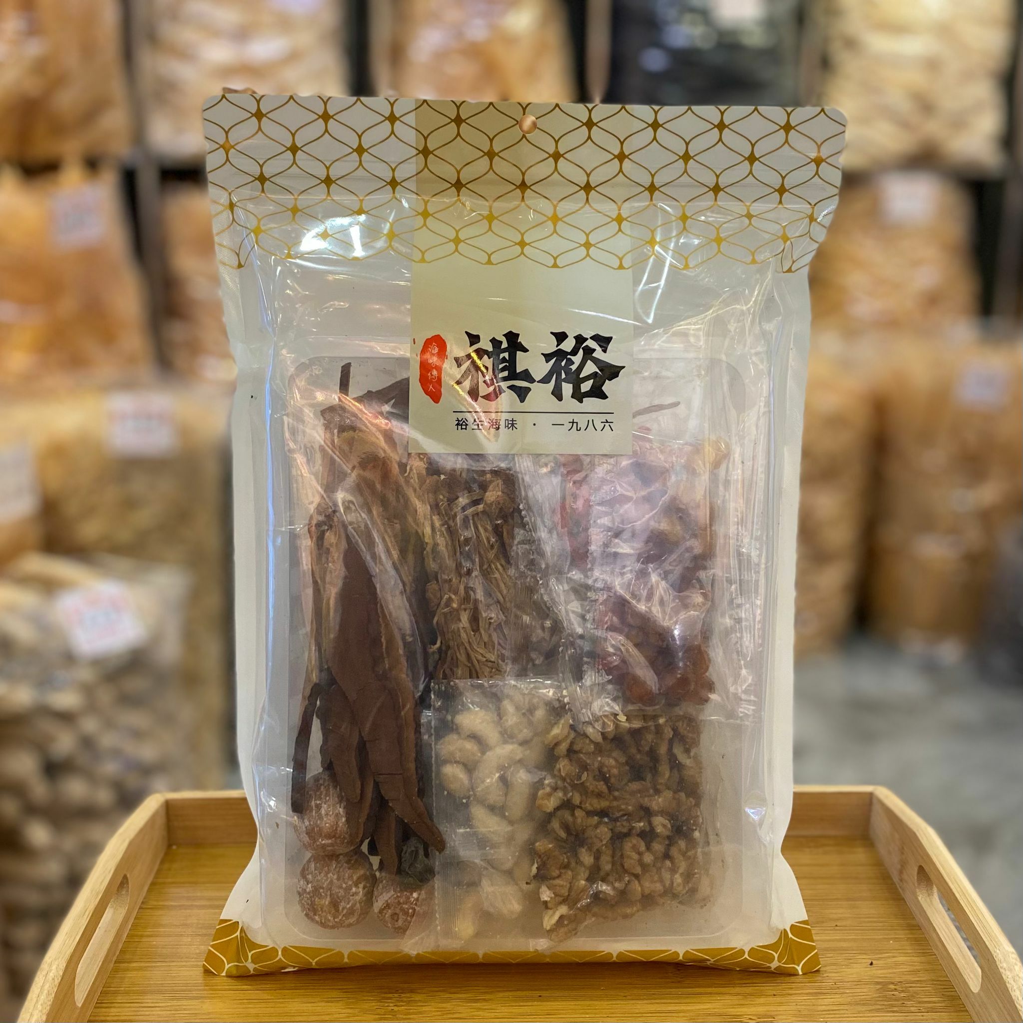 靈芝木耳茶樹菇黑豆湯