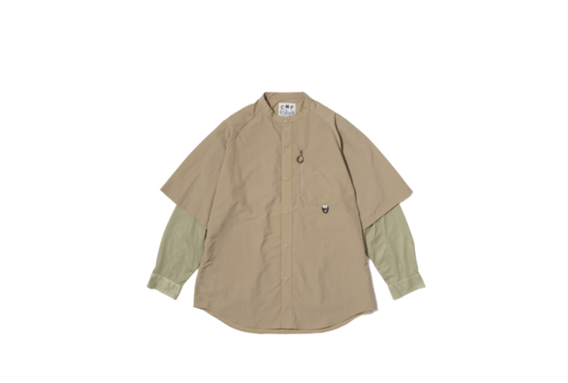 CMF OUTDOOR GARMENT NO COLLAR SHIRTS CMF2501-S01C BEIGE