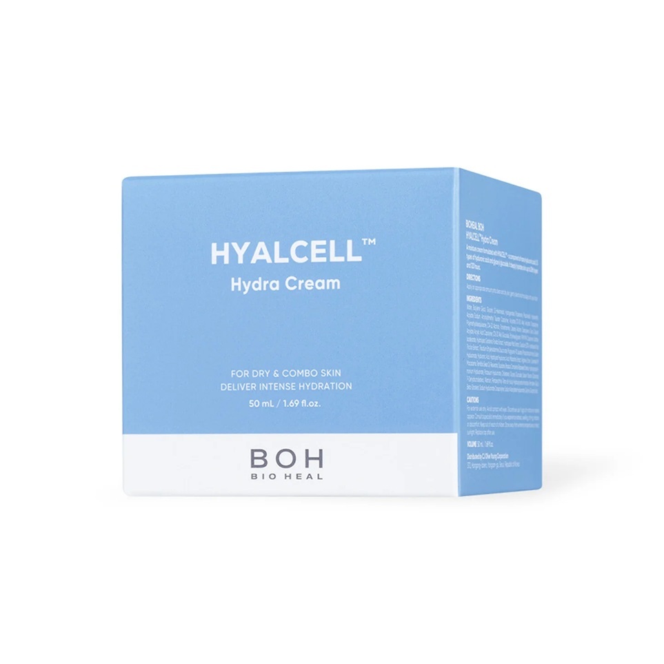 韓國 Bio Heal BOH HYALCELL Hydra Cream 納米透明質酸保濕凝膠面霜 (50ml) (EXP:2026.12)