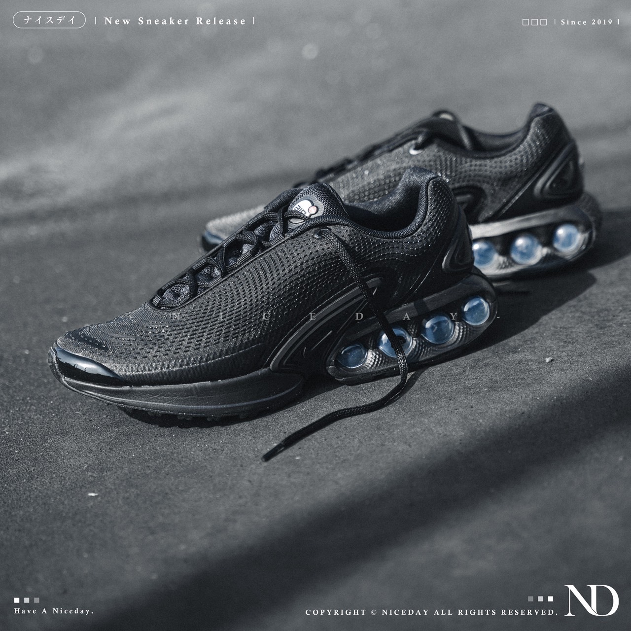 NICEDAY 現貨 Nike Air Max DN 黑 氣墊 男款 DV3337-006