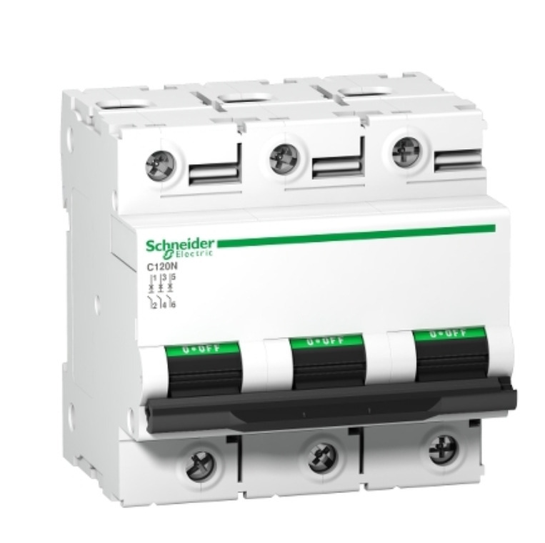 R243 Schneider 微型斷路器 C120N  (10KA)  B Curve Type A   3-Pole