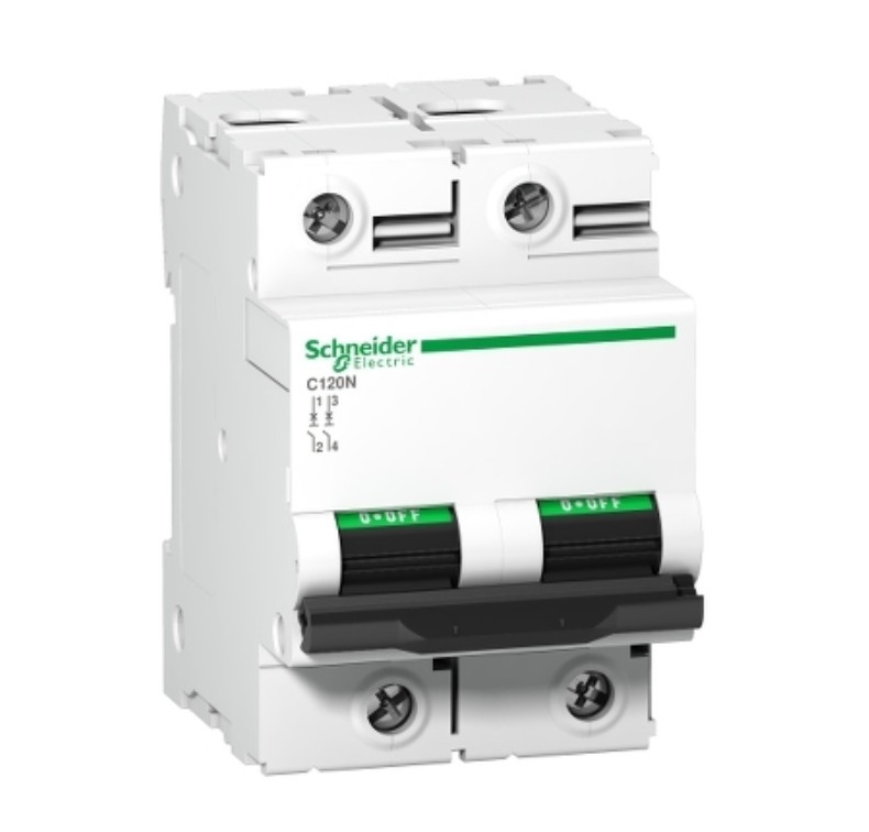 R242 Schneider 微型斷路器 C120N (10KA)  B Curve Type A   2-Pole