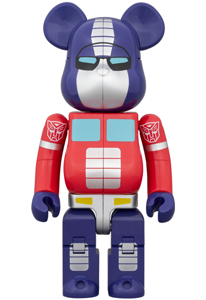 BE@RBRICK - BE@RBRICK OPTIMUS PRIME 100％ &amp; 400％ Medicom 400% + 100% Bearbrck ~ Transformers Be@r brick