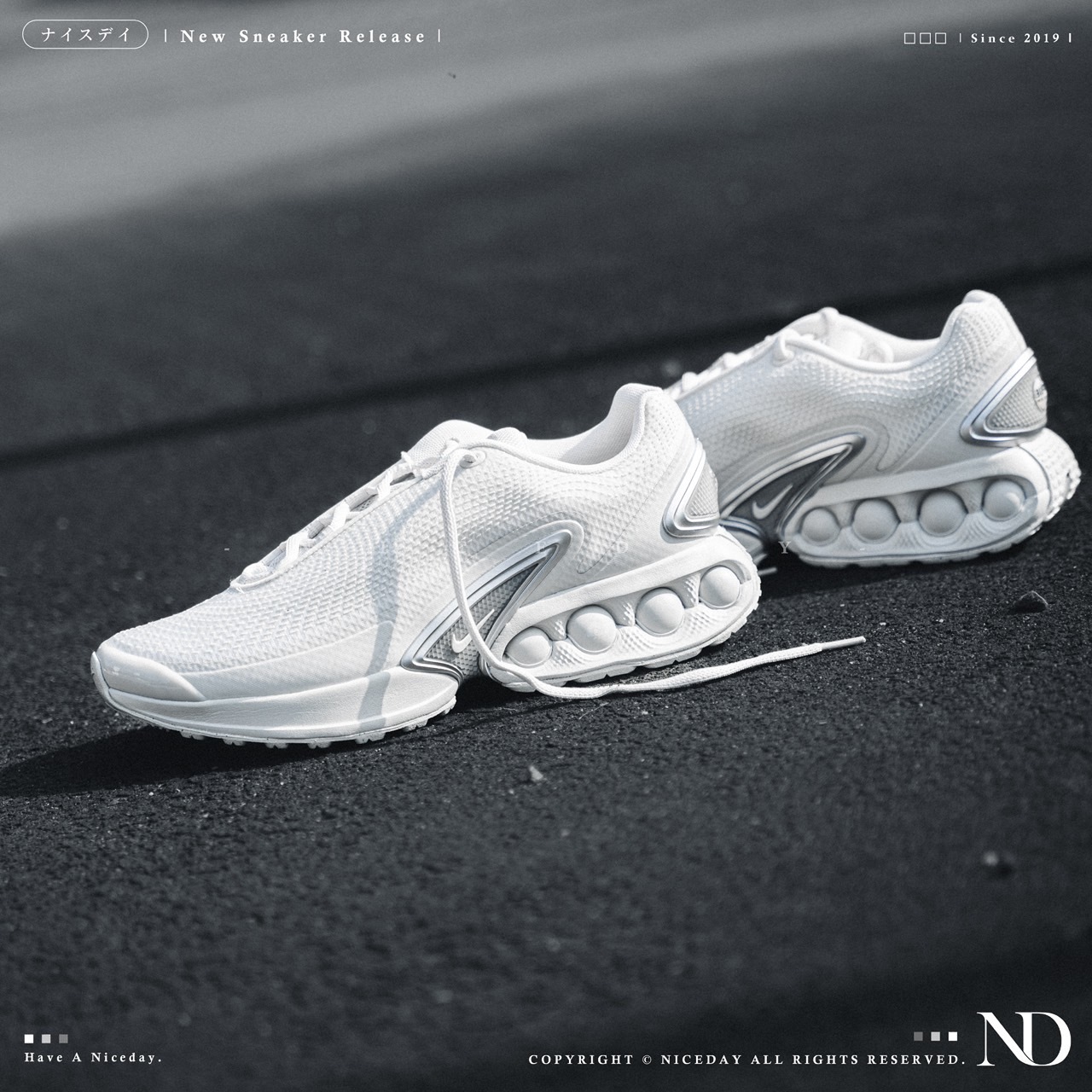 NICEDAY 現貨 Nike Air Max DN 白 氣墊 男款 DV3337-013