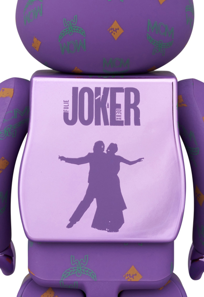 100%+400% BE@RBRICK JOKER×MCM