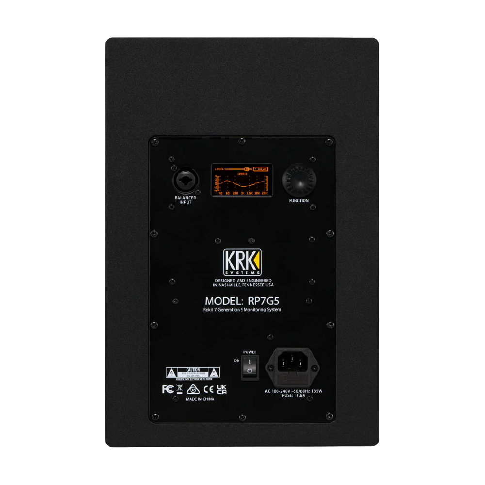 KRK KRK / Rokit 7 RP5 G5 主動式監聽喇叭 (7吋,145W)(對) 第 2 張圖片｜三峽錄音 / 音響