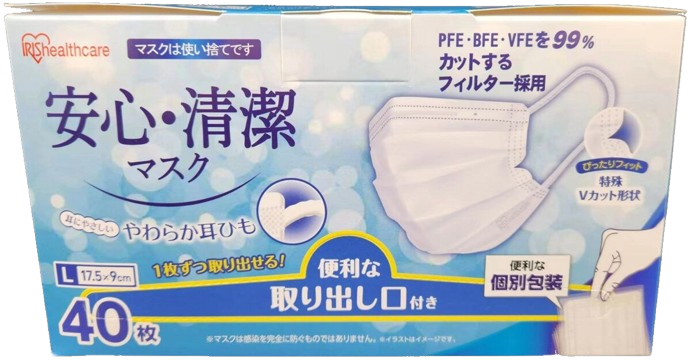 Iris 無紡布口罩 （40個）