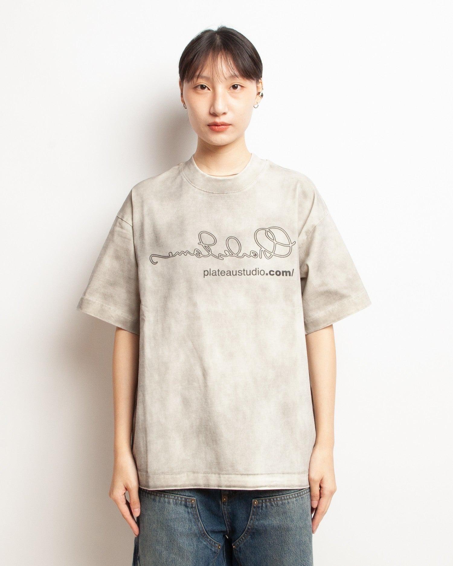 PLATEAU STUDIO｜Semae tee (Dirty beige)