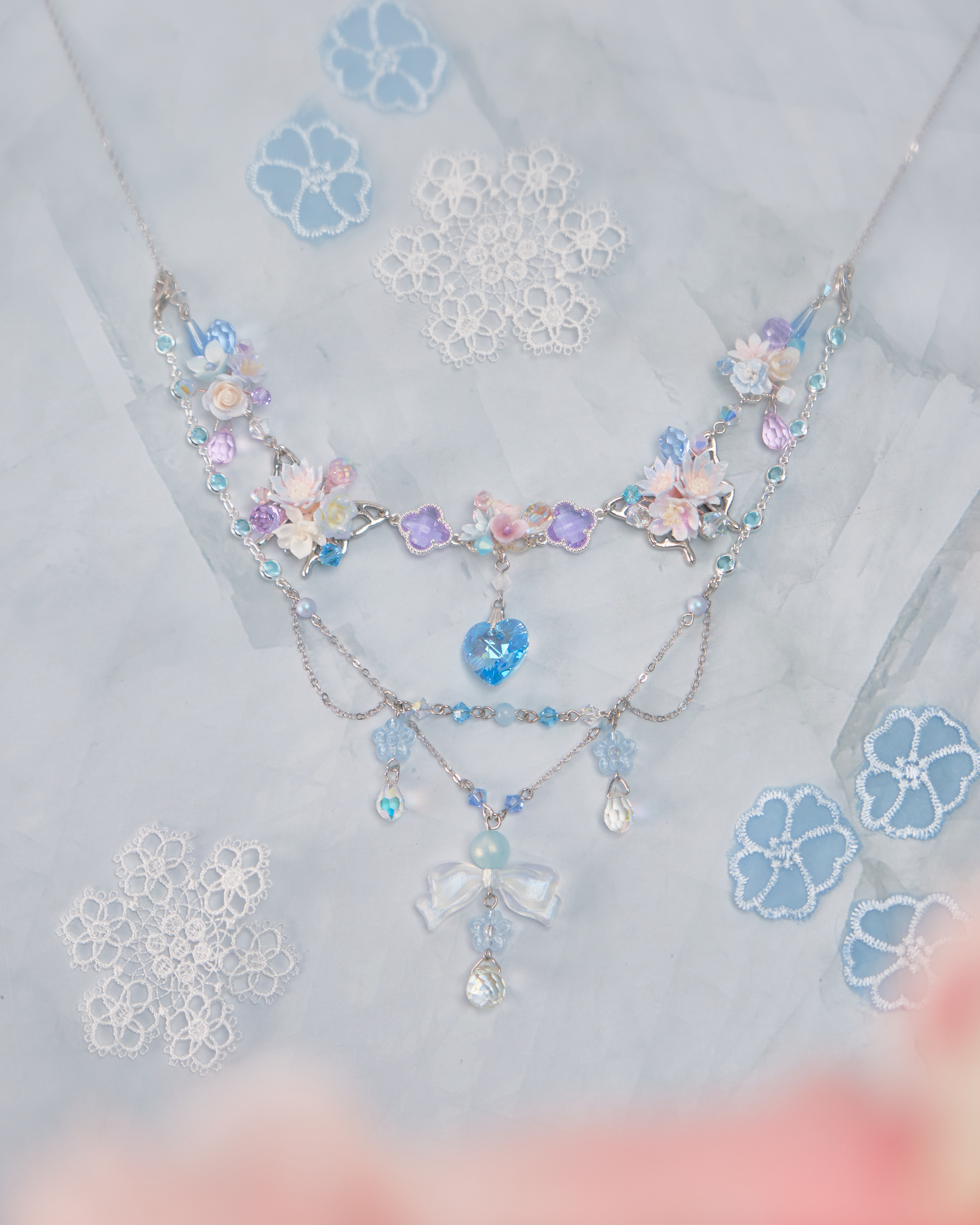 11688 二合一復古雙層S925頸鏈