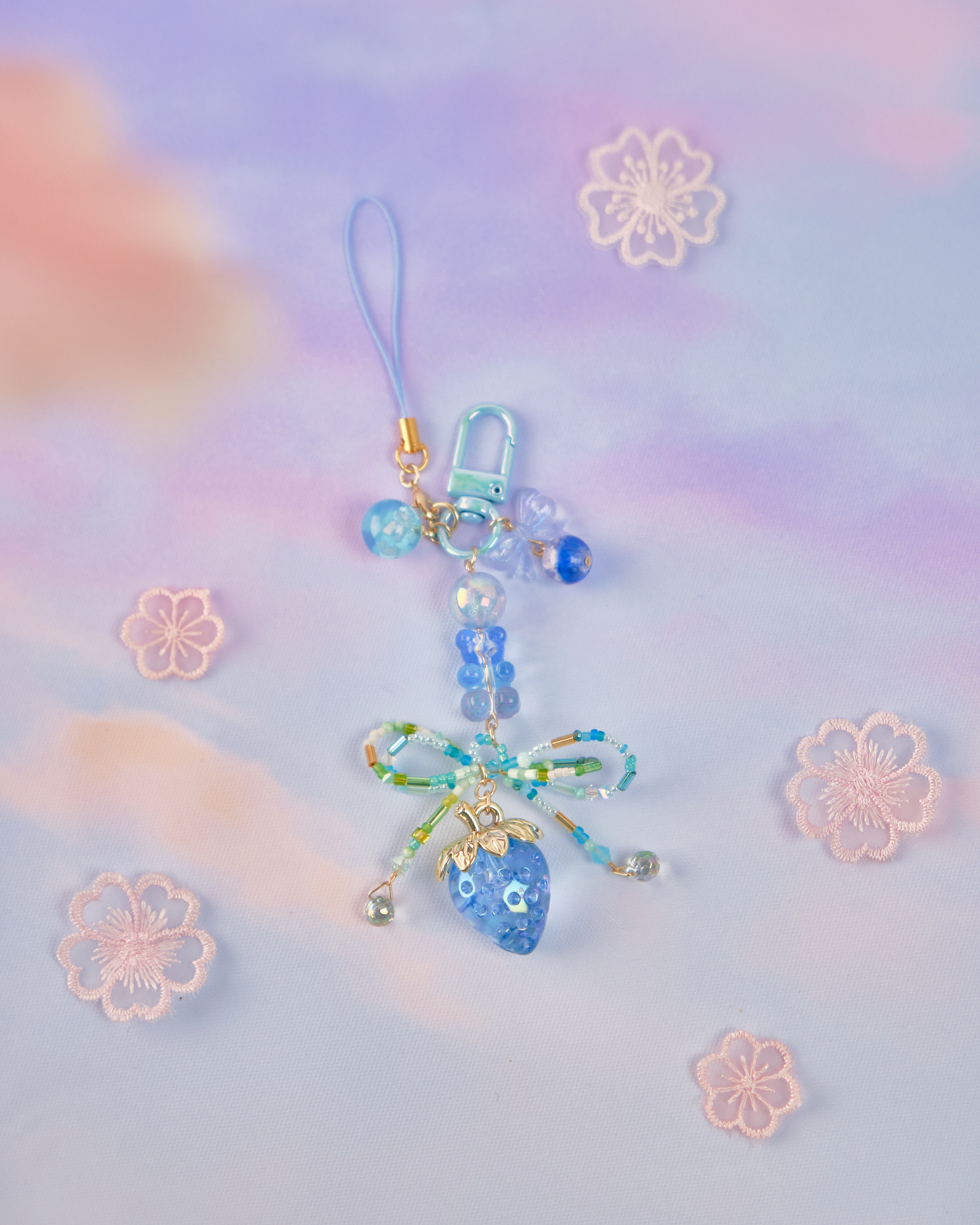 11680 泡泡糖果手機吊飾