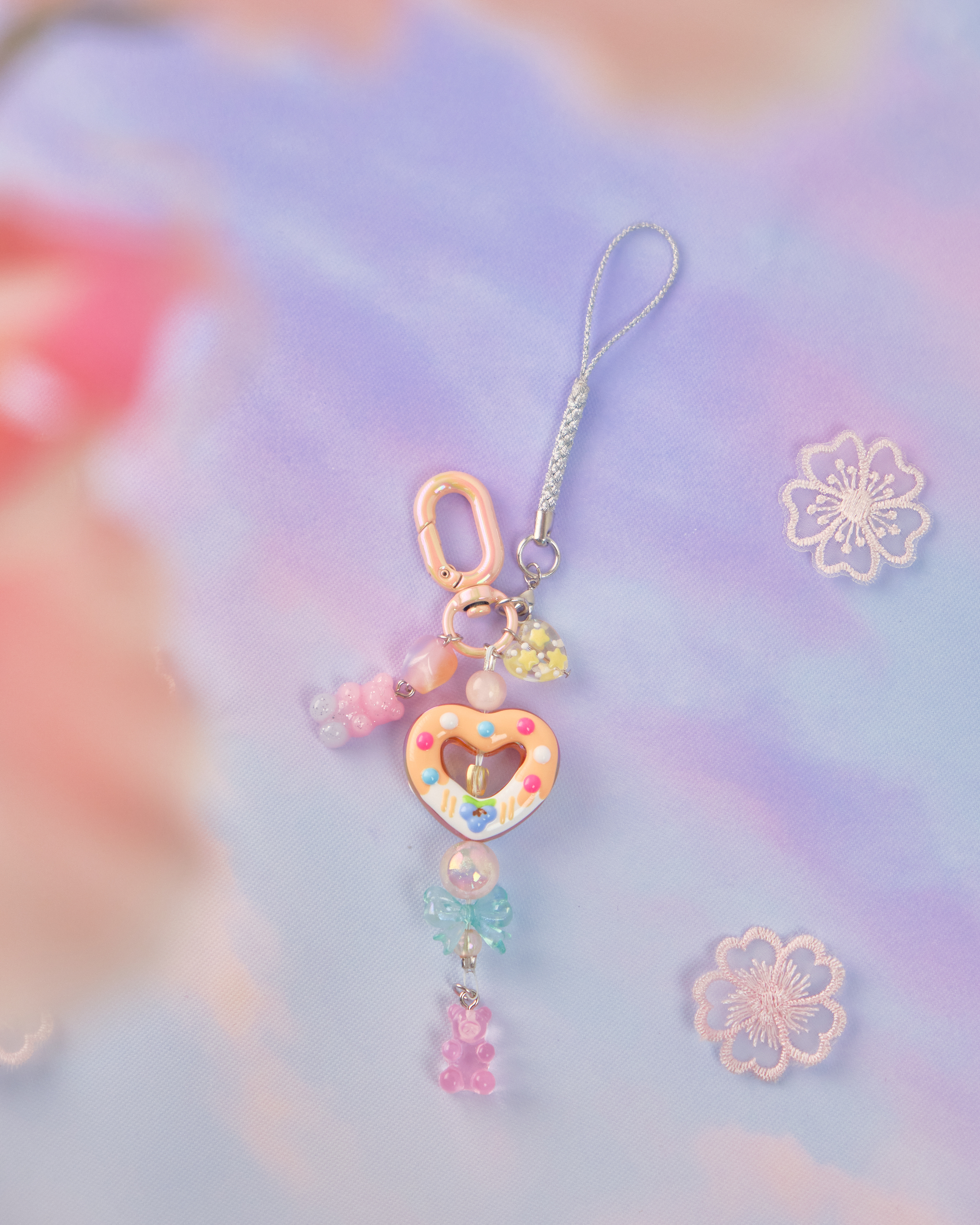 11677 泡泡糖果手機吊飾