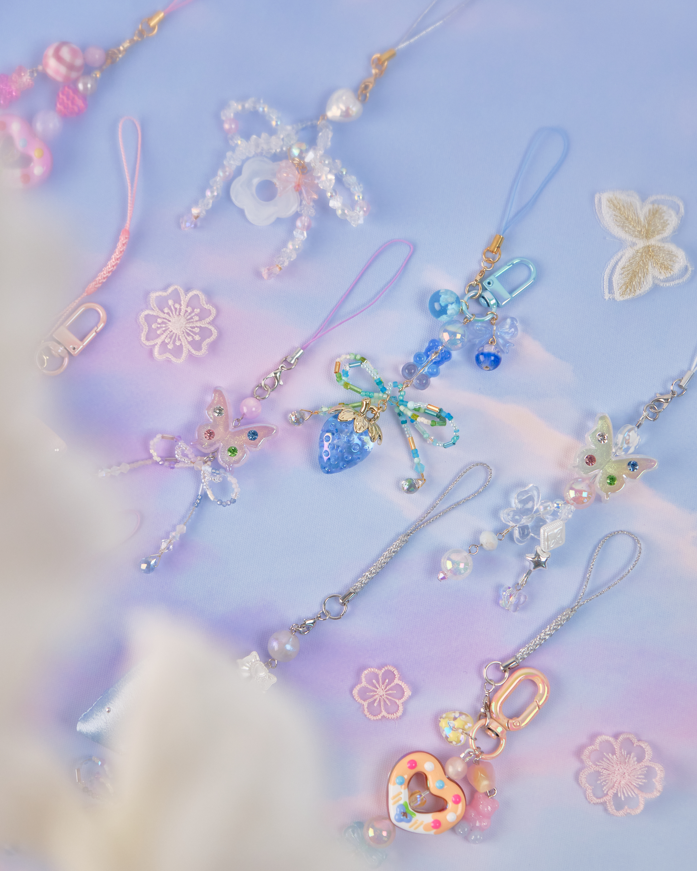 11680 泡泡糖果手機吊飾